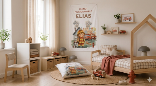 Kinderzimmer im Feuerwehr-Stil einrichten: Stilvolle Ideen ohne Kitsch