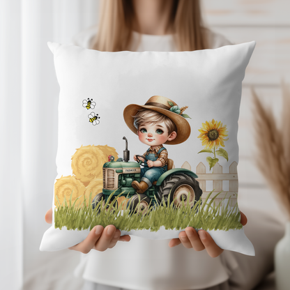 personalisierter Kissenbezug Landjunge