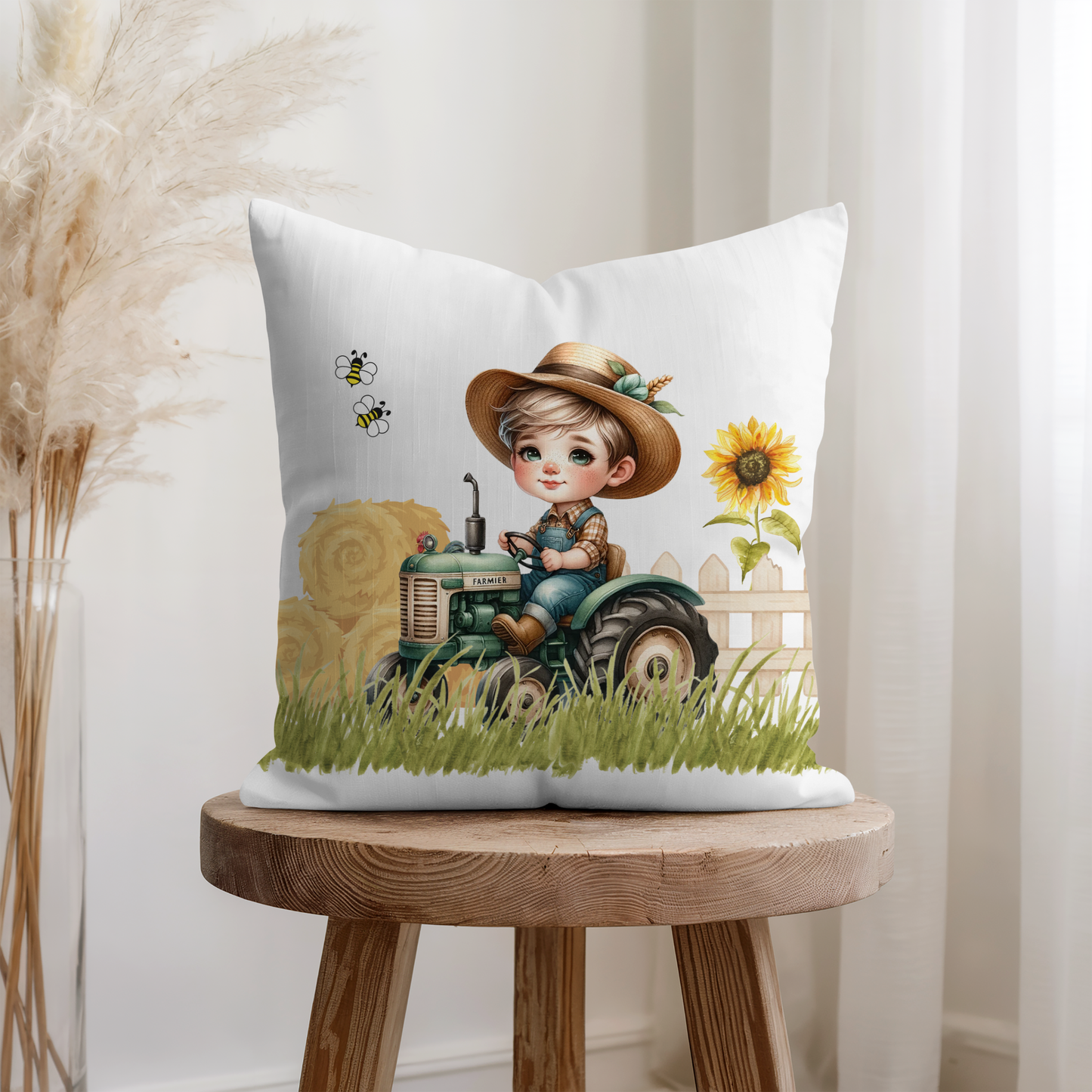 personalisierter Kissenbezug Landjunge